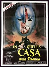 BEYOND THE DARKNESS poster italiano Joe D'Amato Monreale Buio Omega Horror D7