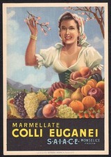 CARTOLINA PUBBLICITARIA COLLI EUGANEI (Emka) NUOVA (BLT)