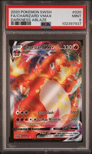 Psa charizard vmax 020 189 - 9,
