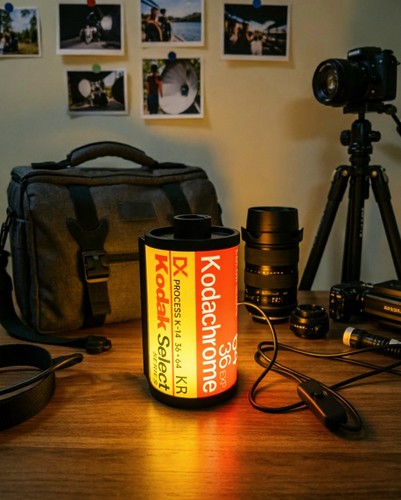Insegna stampata kodak - insegna, 3d
