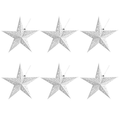 6pcs origami pentagramma