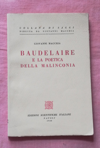 Baudelaire poetica della - e,