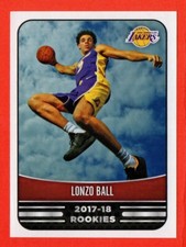 PANINI NBA 2017/18 Edizione Europea - Adesivo Rookie # 422 LONZO BALL - Nuovo