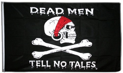 Bandiera pirata dead men - , tell