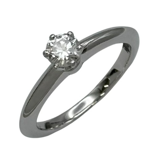 Anello solitario tiffany co - anello,