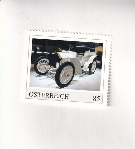Francobollo austria auto - francobollo, pm