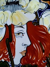 Piatto maiolica Salvini  art