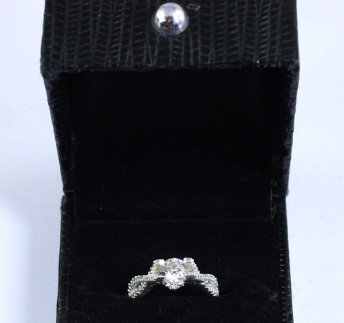 Bianco diamante solitario - bianco, 1.45