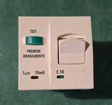 LEGRAND 683208 INTERRUTTORE MAGNETOTERMICO DIFFERENZIALE 1P+N 10A 10mA Vela Bian