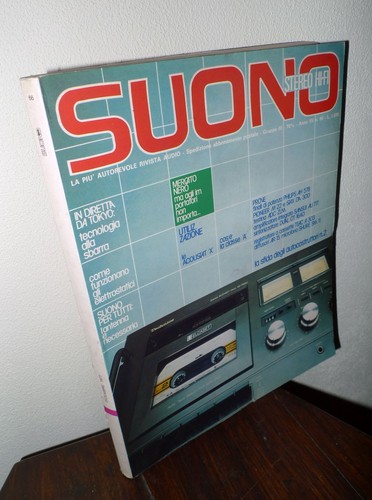 Rivista suono stereo fi - stereo, hi-fi