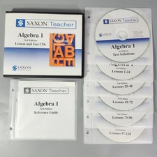Saxon Teacher Algebra 1