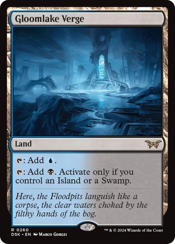 Magic mtg gloomlake verge - magic, en