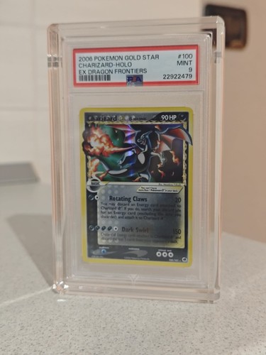 Psa mint charizard gold star - mint,