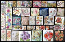 800 SCHEMI PUNTO CROCE FIORI E FARFALLE PAESAGGI PANORAMI  SU USB DVD MICRO SD