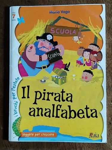 Pirata analfabeta maria - pirata,