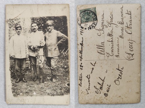Foto cartolina militari - foto,