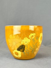 MCM Ernestine Salerno Italia 6” Arancio Fiori Selvatici Servizio Ciotola Fioriera