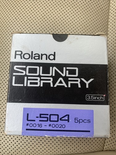 Roland sound library - roland,