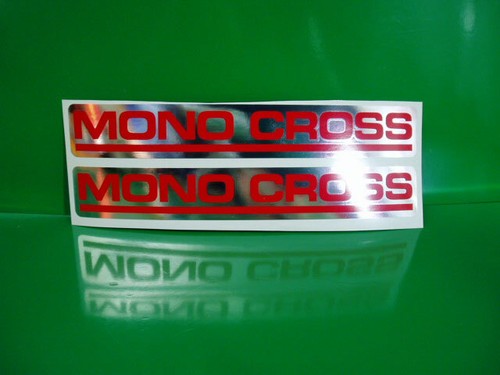 Coppia adesivi monocross