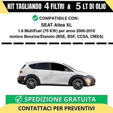 Tagliando per seat altea - altea, xl