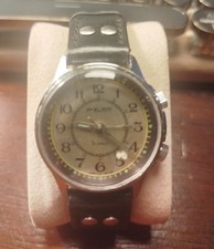 OROLOGIO RUSSO SOVIETICO POLJOT CON SVEGLIARINO   MECCANICO   FUNZIONANTE