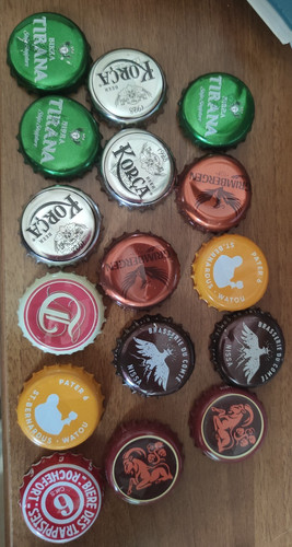 Lotto tappi corona birra - 16,