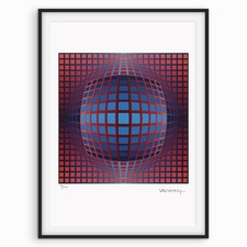 Firmato Victor Vasarely -