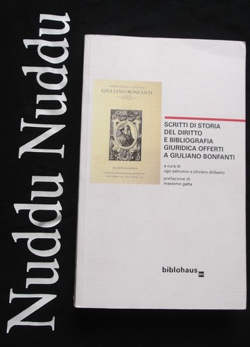 Scritti storia del diritto - scritti,
