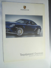 PORSCHE TEQUIPMENT CAYMAN - BROCHURE ORIGINALE ACCESSORI -  06/2006