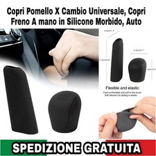 Copri Pomello X Cambio Universale, Copri Freno A mano in Silicone Morbido, Auto 