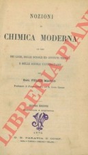 Chimica - MARCO - Nozioni di chimica moderna.