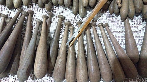 Lotto fuselli antichi in - fuselli,