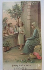 canivet santino holy card