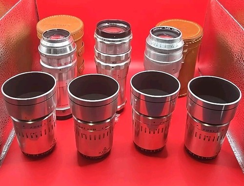 Lotto obiettivi vintage - x7,