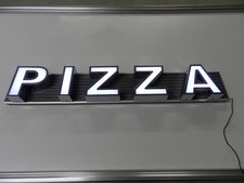 Pizza Scudo 3D LED Lettere Ca 100cm Lightbox Insegna Al Neon Pasta Scudo