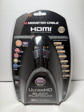 NUOVO Monster 9ft UltraHD Nero