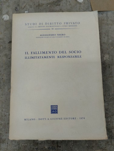 Fallimento del socio - il,