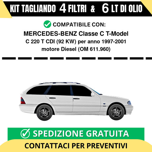 Tagliando per mercedes benz - tagliando, mercedes-benz