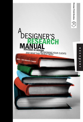 Designer research manual - designer's,