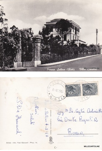 Frasso sabino villa coluzza - villa,
