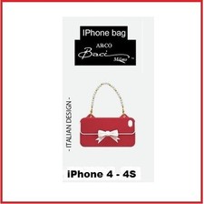 BACI MILANO COVER BORSETTA PORTA IPHONE 4 4S 190532 ROSSO CASAFASHIONITALIA