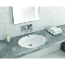 BACINELLA INCASSO SOTTOPIANO CESAME CERAMICA COL. BIANCO - PEZZI STOCK
