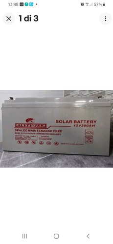 3batterie 200ah 12vl per - 3batterie, kit