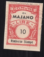 Italy Municipal - Marche Comunali - Majano # A682
