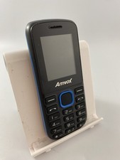 Telefono cellulare base Amvox AX2002 nero sbloccato 1,8" fotocamera VGA incompleto #2