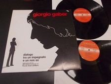 Giorgio Gaber "Dialogo Tra Un Impegnato E Un Non So" 2LP g/f Carosello AORL28453