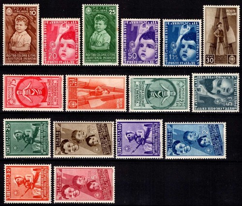 Regno italia 1937 - d'italia, colonie