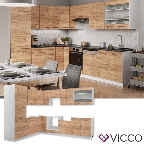 Cucina angolare modulare
