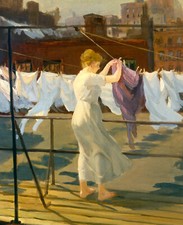 John Sloan - Sun and Wind on