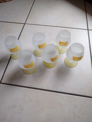 Set sei bicchieri limoncello - sei,